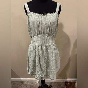 Hollister Green Gingham Skort
